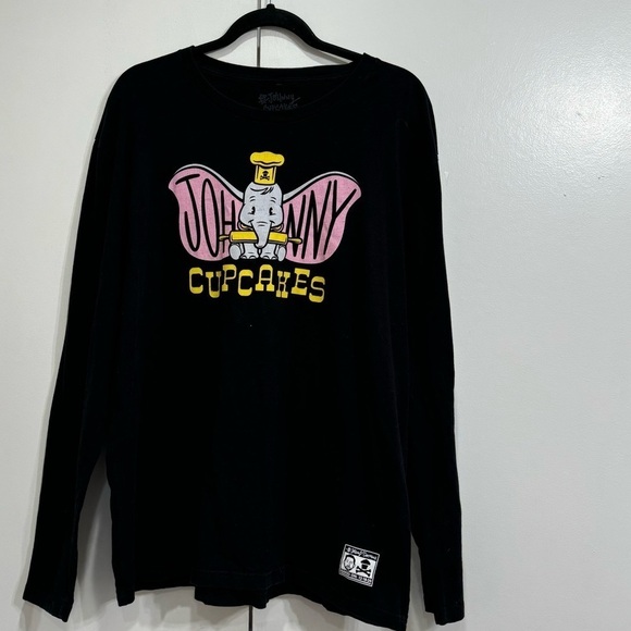 Johnny Cupcakes Dumbo Long Sleeve T Shirt Size 2XL - Picture 1 of 3